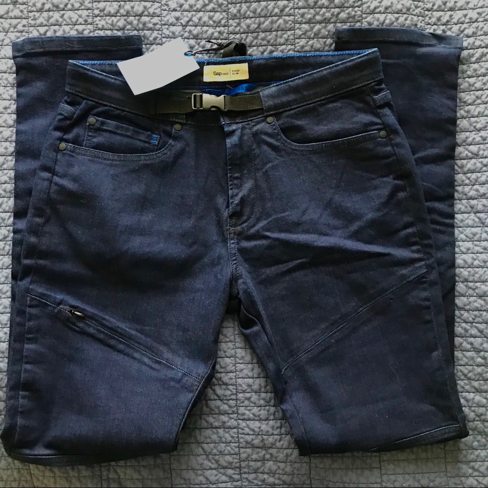 Gap Flex Jean - Dark Wash Mid Rose